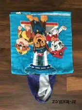 Pončo osuška s kapucí Tlapková patrola