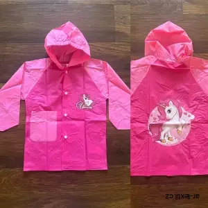 Pláštěnka Rainbow Unicorn  vel. 98, 104, 116, 128