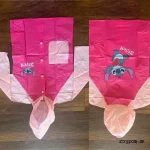 Pláštěnka STITCH  vel. 98, 104, 116, 128