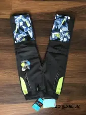 Dětské softshellové kalhoty KUGO s fleesovou podšívkou vel. 104, 110