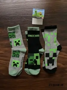  Ponožky MINECRAFT  vel. 27-30