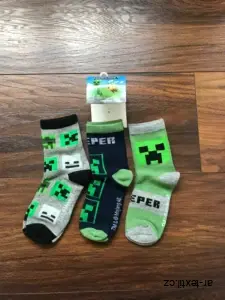  Ponožky MINECRAFT  vel. 27-30, 31-34