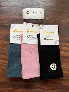 Ponožky zdravotní sada 3 pár vel. 35-38