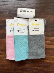 Ponožky zdravotní sada 3 pár vel. 35-38
