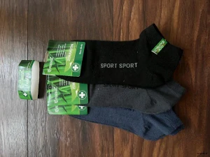 Ponožky kotníčkové zdravotní sada 3 pár vel. 40-44