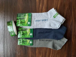 Ponožky kotníčkové zdravotní sada 3 pár vel. 40-44