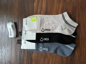 Ponožky kotníčkové sada 3 pár vel. 40-43