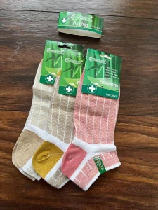 Ponožky zdravotní kotníčkové sada 3 pár vel. 39-42