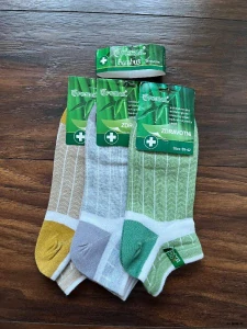 Ponožky zdravotní kotníčkové sada 3 pár vel. 39-42