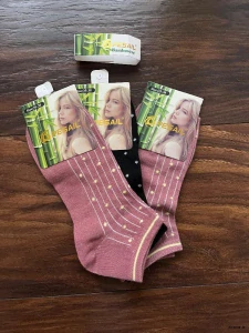 Ponožky kotníčkové sada 3 pár vel. 35-38