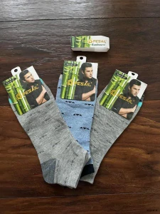 Ponožky kotníčkové sada 3 pár vel. 43-47