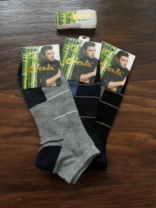 Ponožky kotníčkové sada 3 pár vel. 43-47