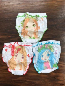  Kalhotky DC GIRL sada vel. 0-2