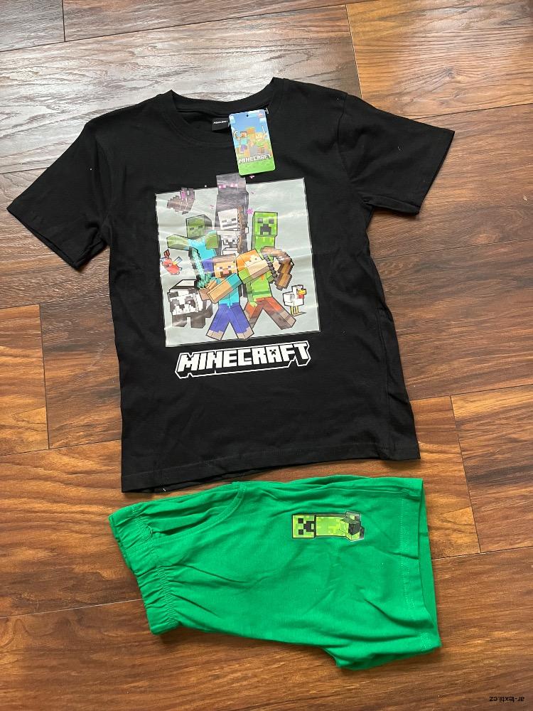  Komplet MINECRAFT  vel. 116, 134, 140, 152