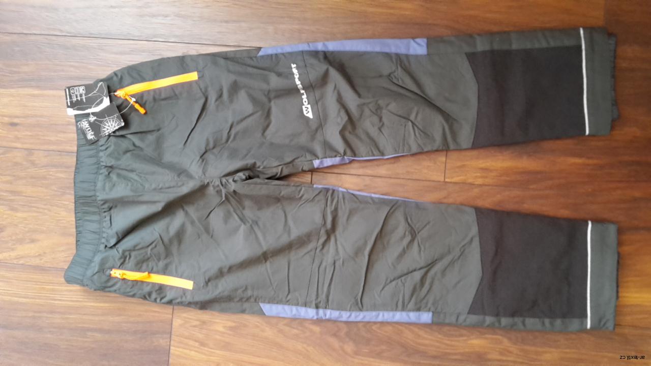 Dětské šusťáky Wolf s fleesovou podšívkou vel. 152