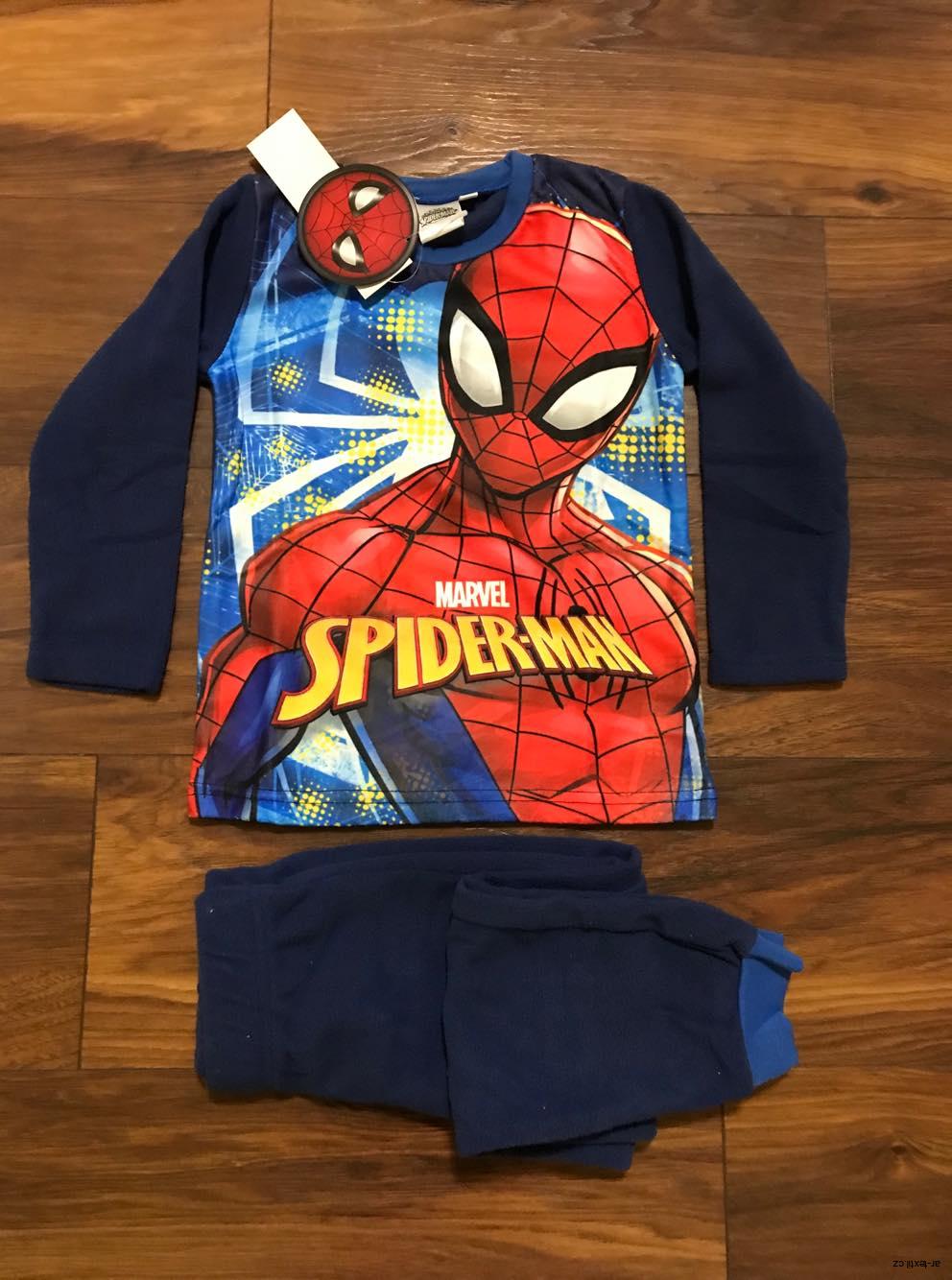Pyžamo teplé SPIDER-MAN  vel. 98