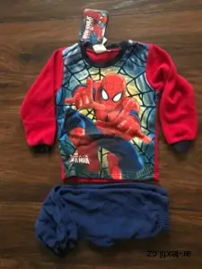 Pyžamo teplé SPIDER-MAN  vel. 98