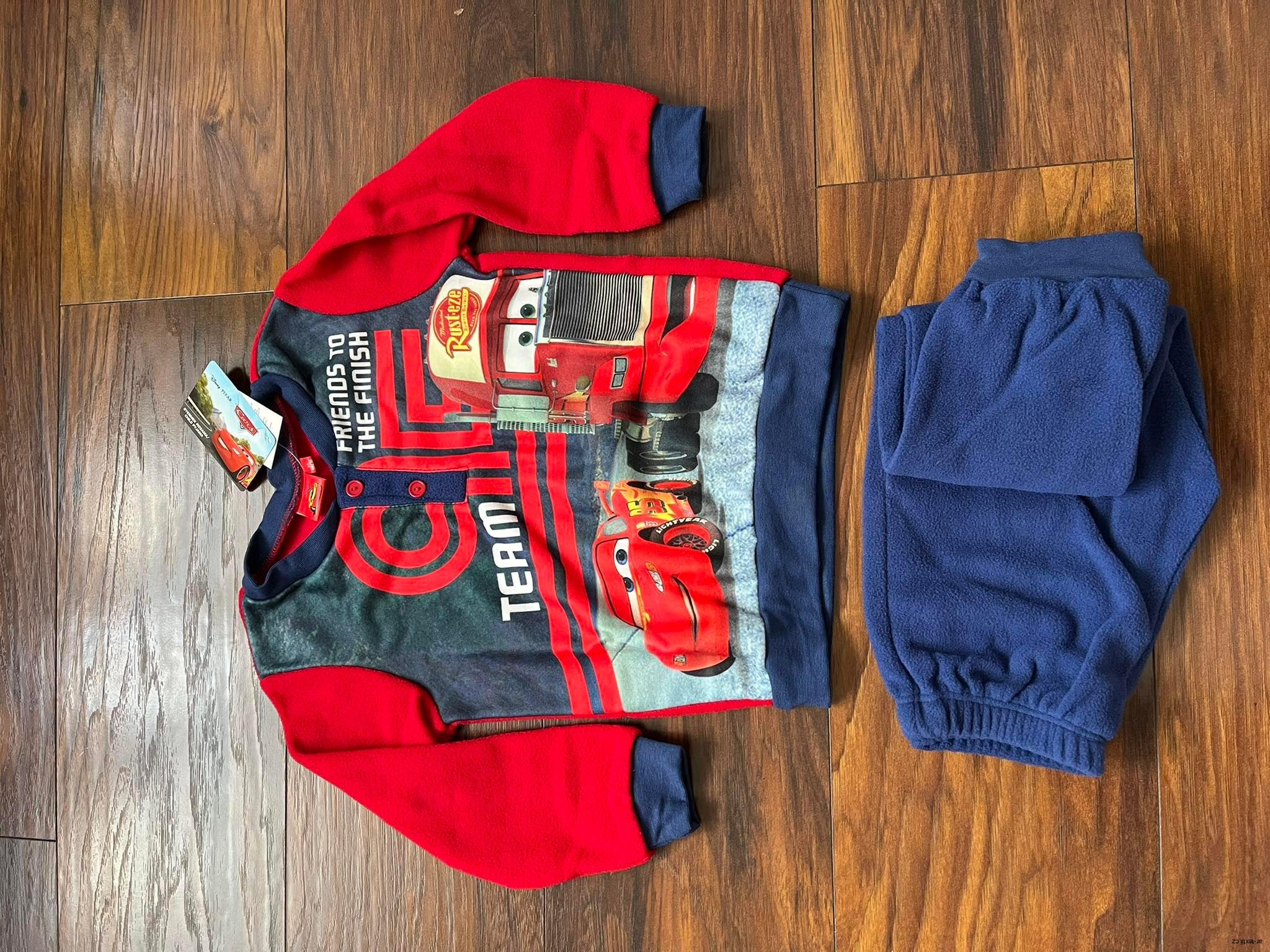 Pyžamo teplé AUTA  vel. 98, 104, 110