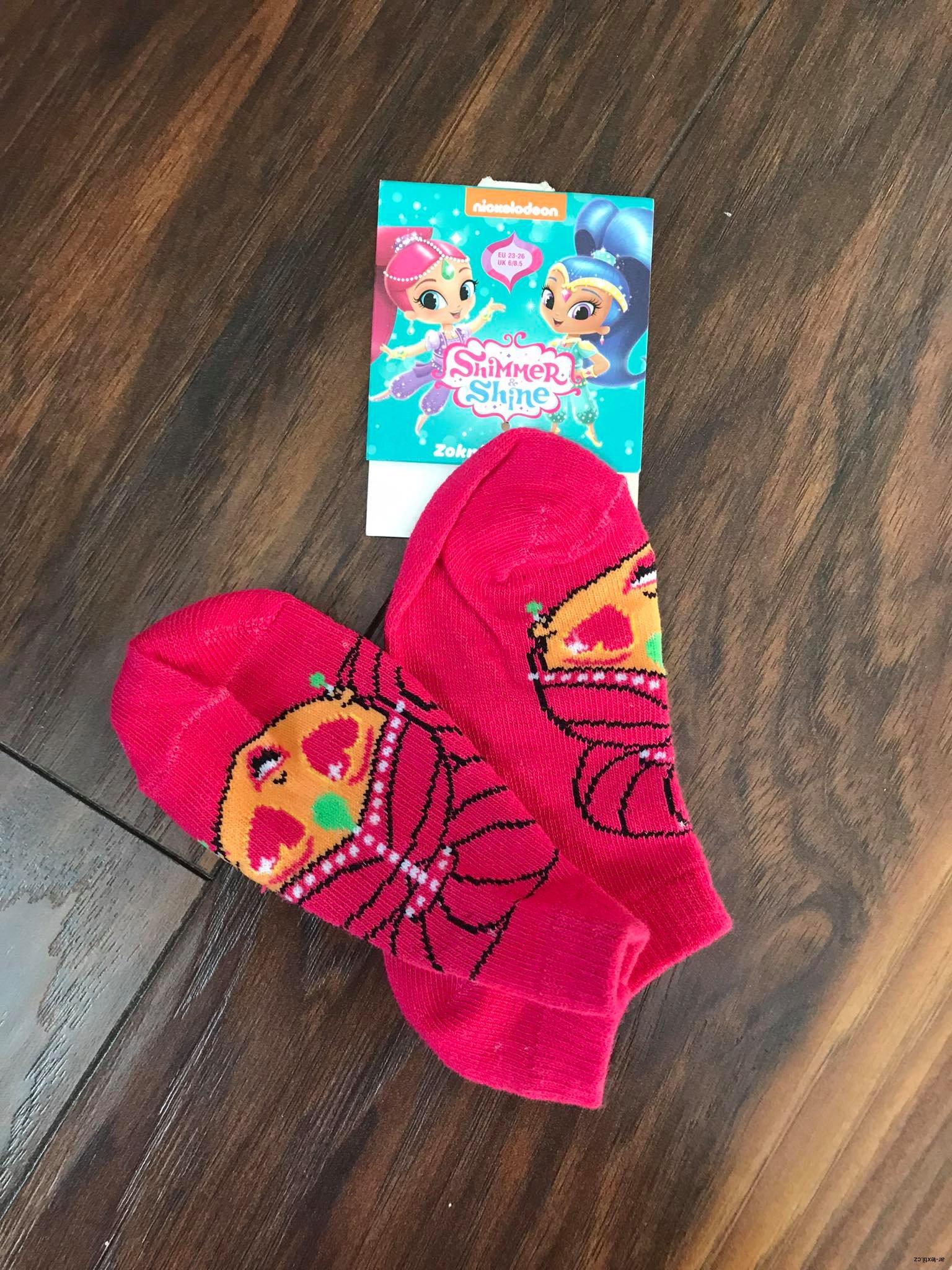Ponožky kotníkové Shimmer Shine vel.23-26,27-30