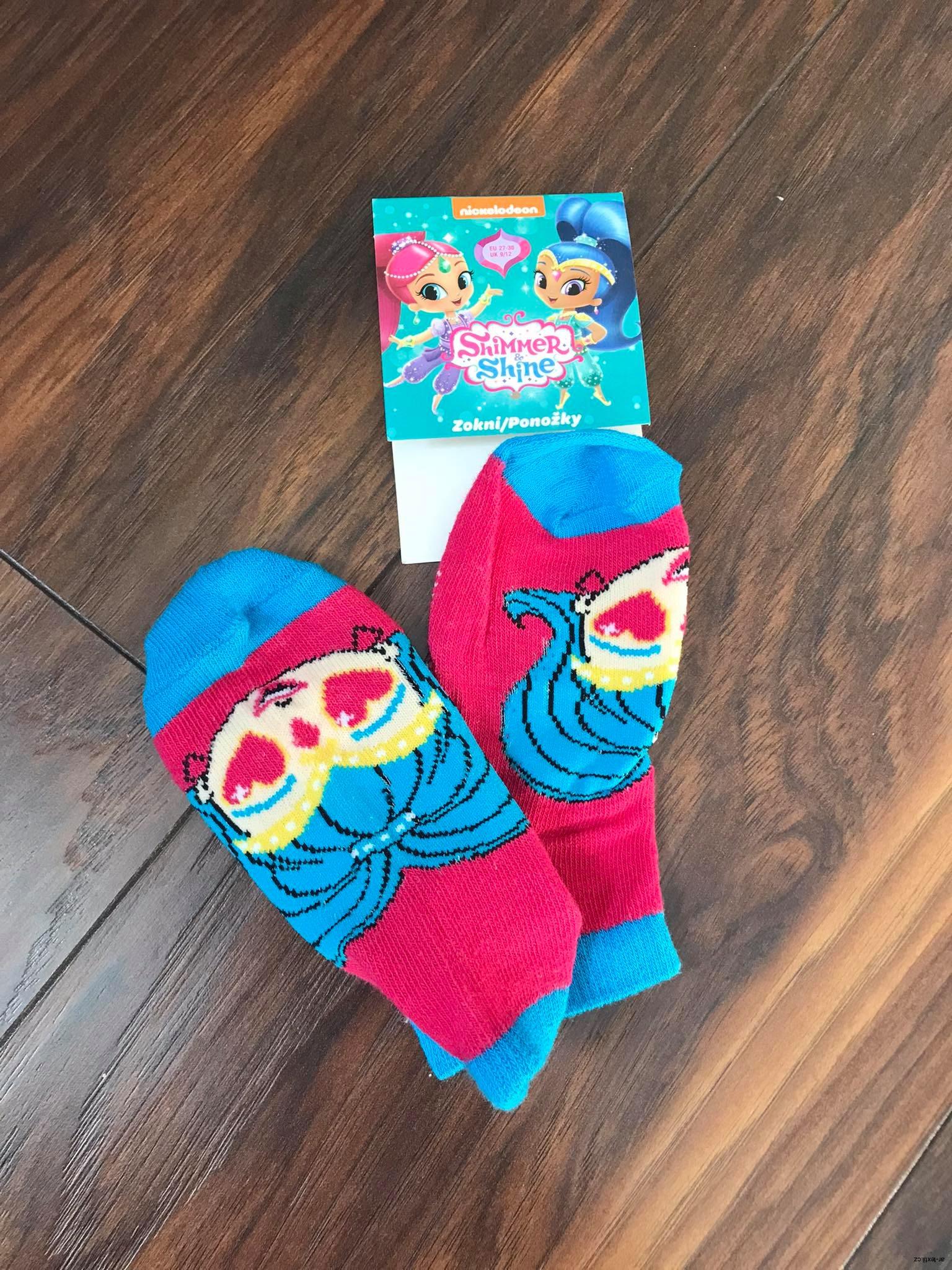 Ponožky kotníkové Shimmer Shine vel.23-26,27-30