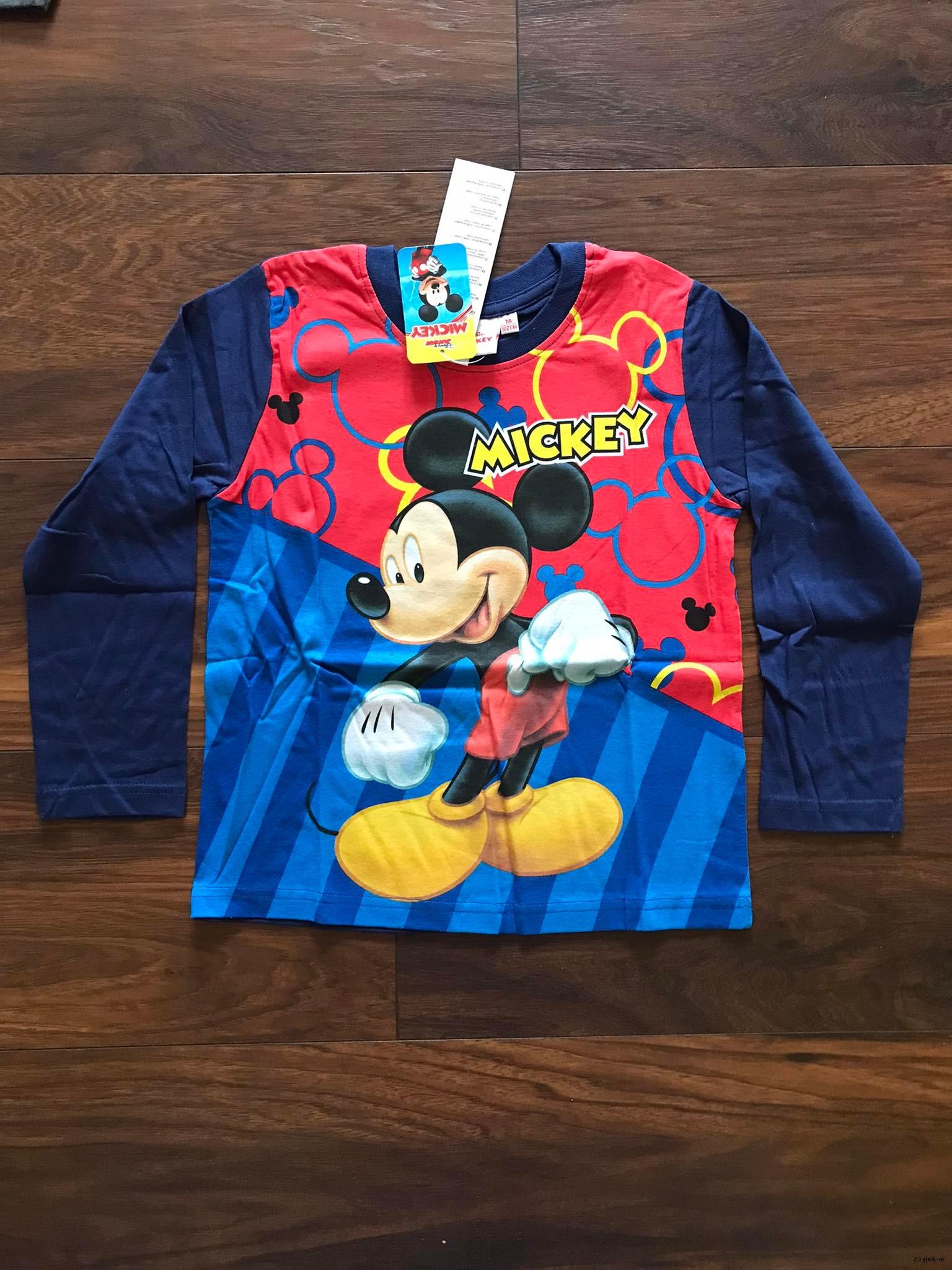 Triko Mickey Mouse vel. 116, 122, 128