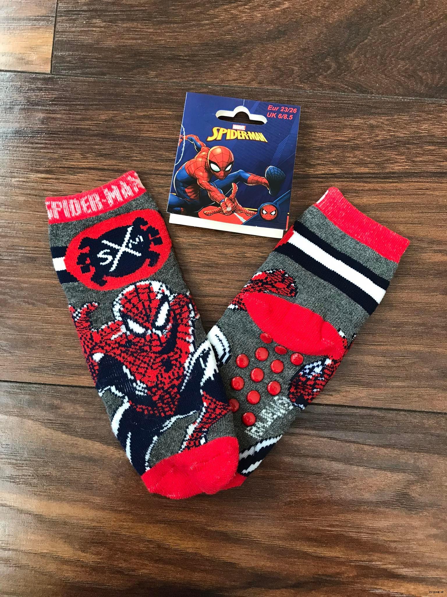  Froté protiskluzové ponožky  SPIDER-MAN  vel.  23/26