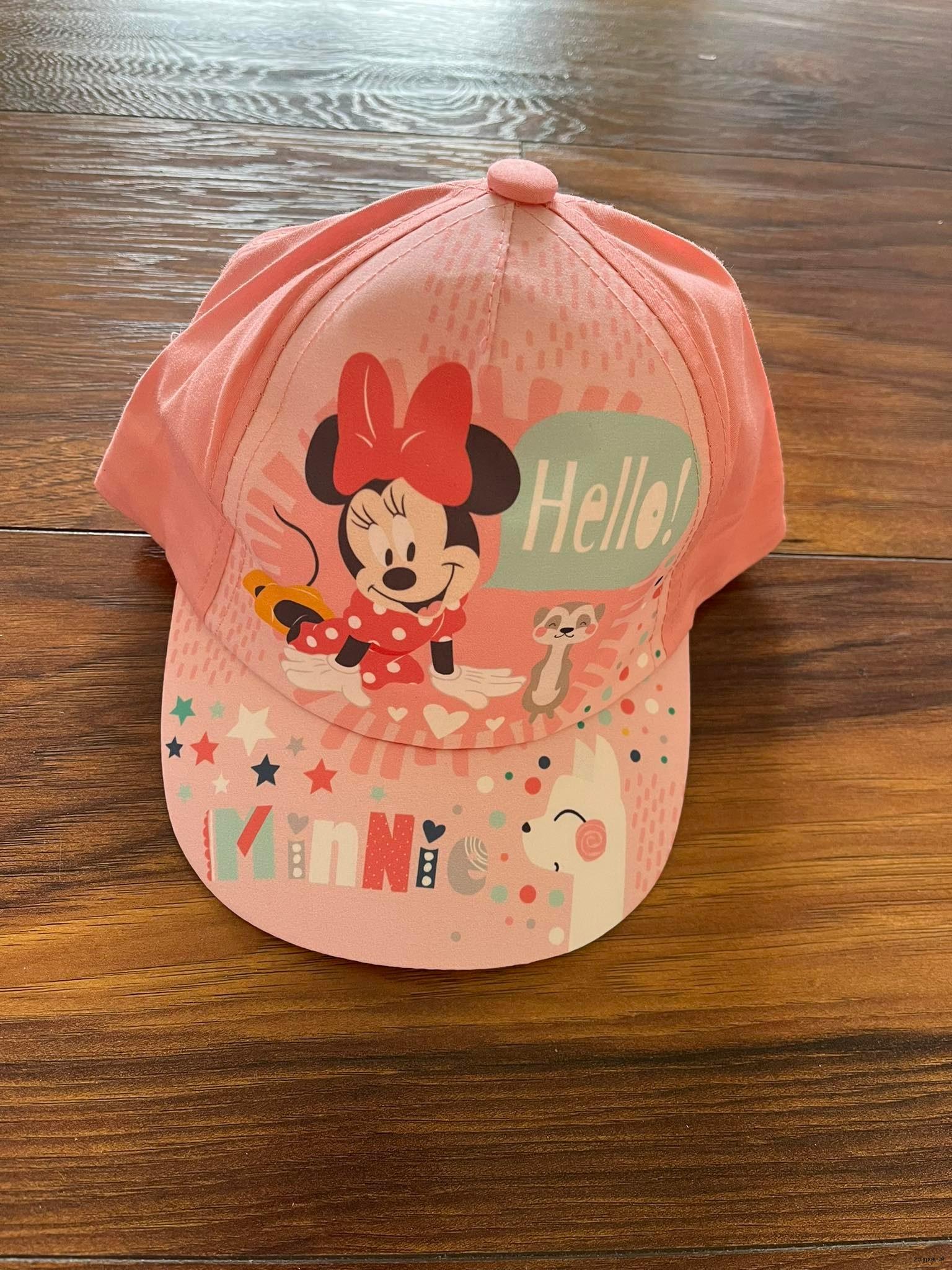 Kšiltovka Minnie Mouse vel. 48, 50