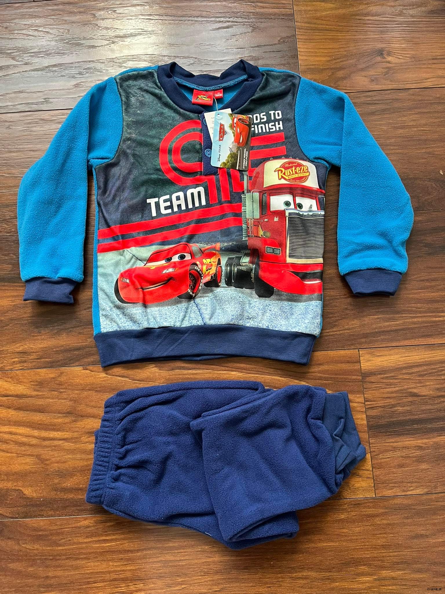 Pyžamo teplé AUTA  vel. 98, 128