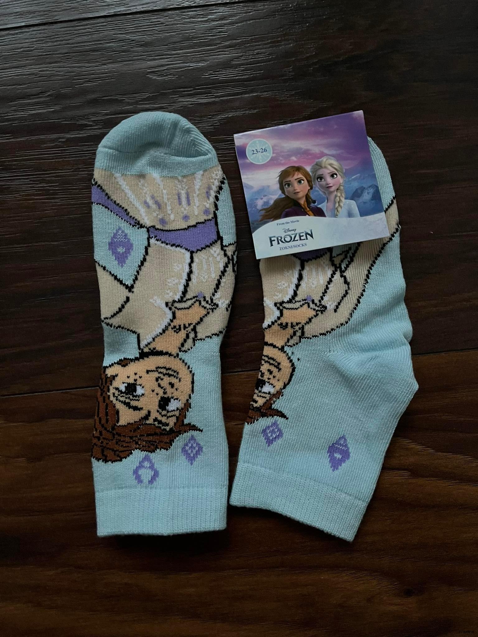  Ponožky Ledové království vel. 23-26, 31-34