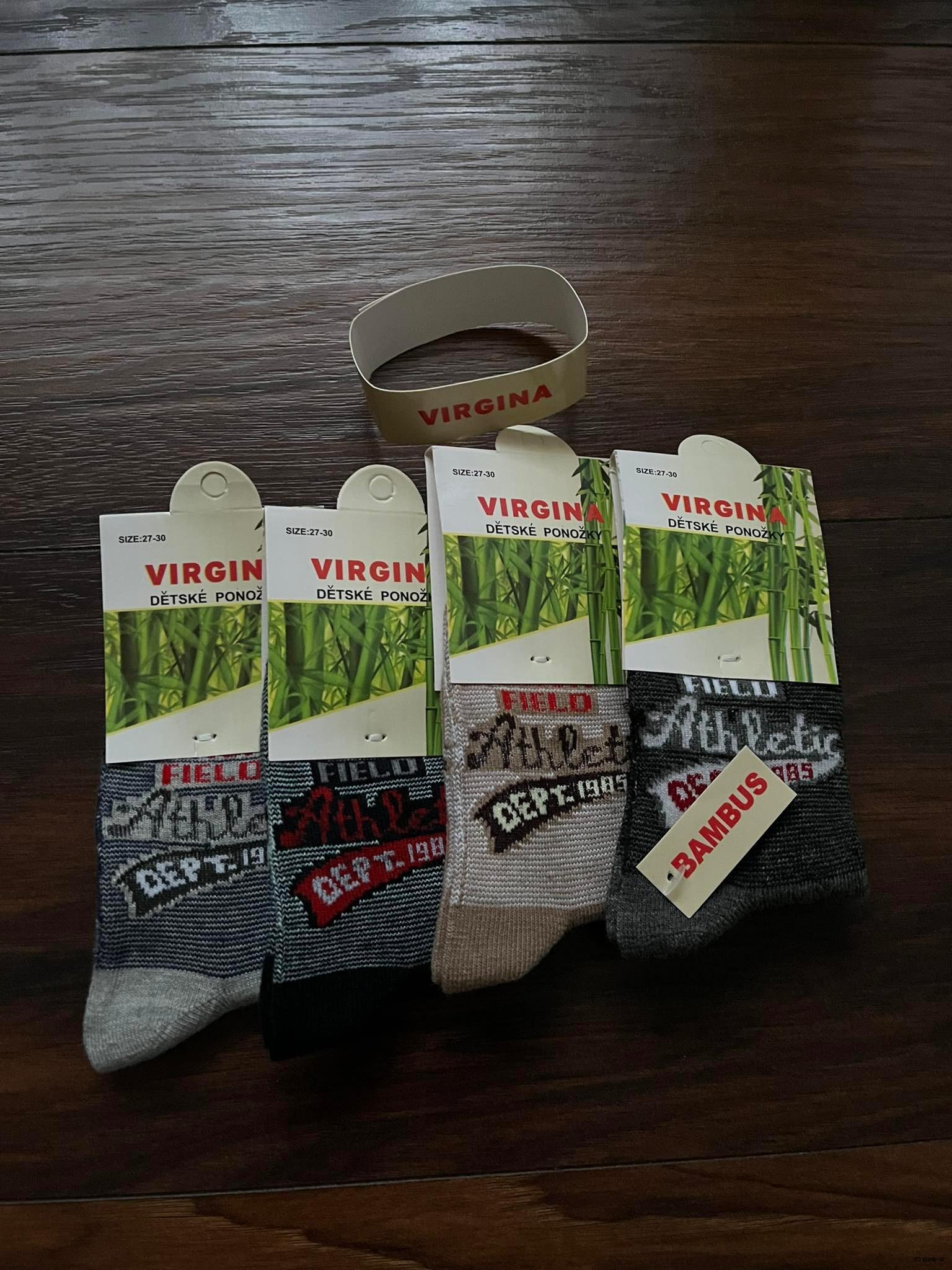  Ponožky VIRGINA BAMBUS vel. 27-30