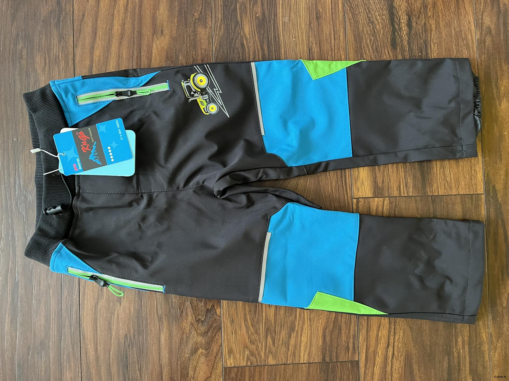 Dětské softshellové kalhoty KUGO vel. 80, 86