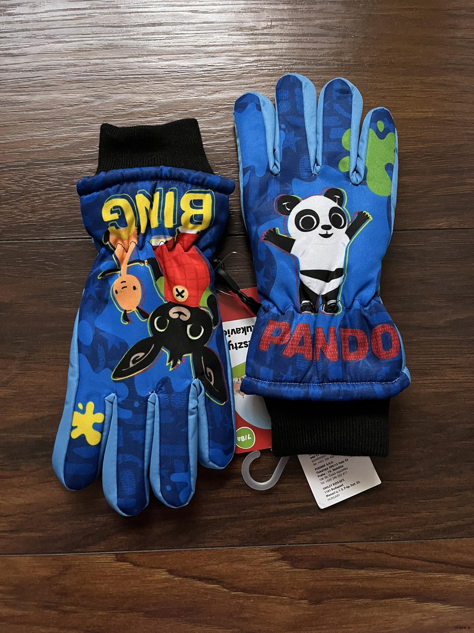 Prstové šusťákové rukavice BING vel.: 3-4, 5-6