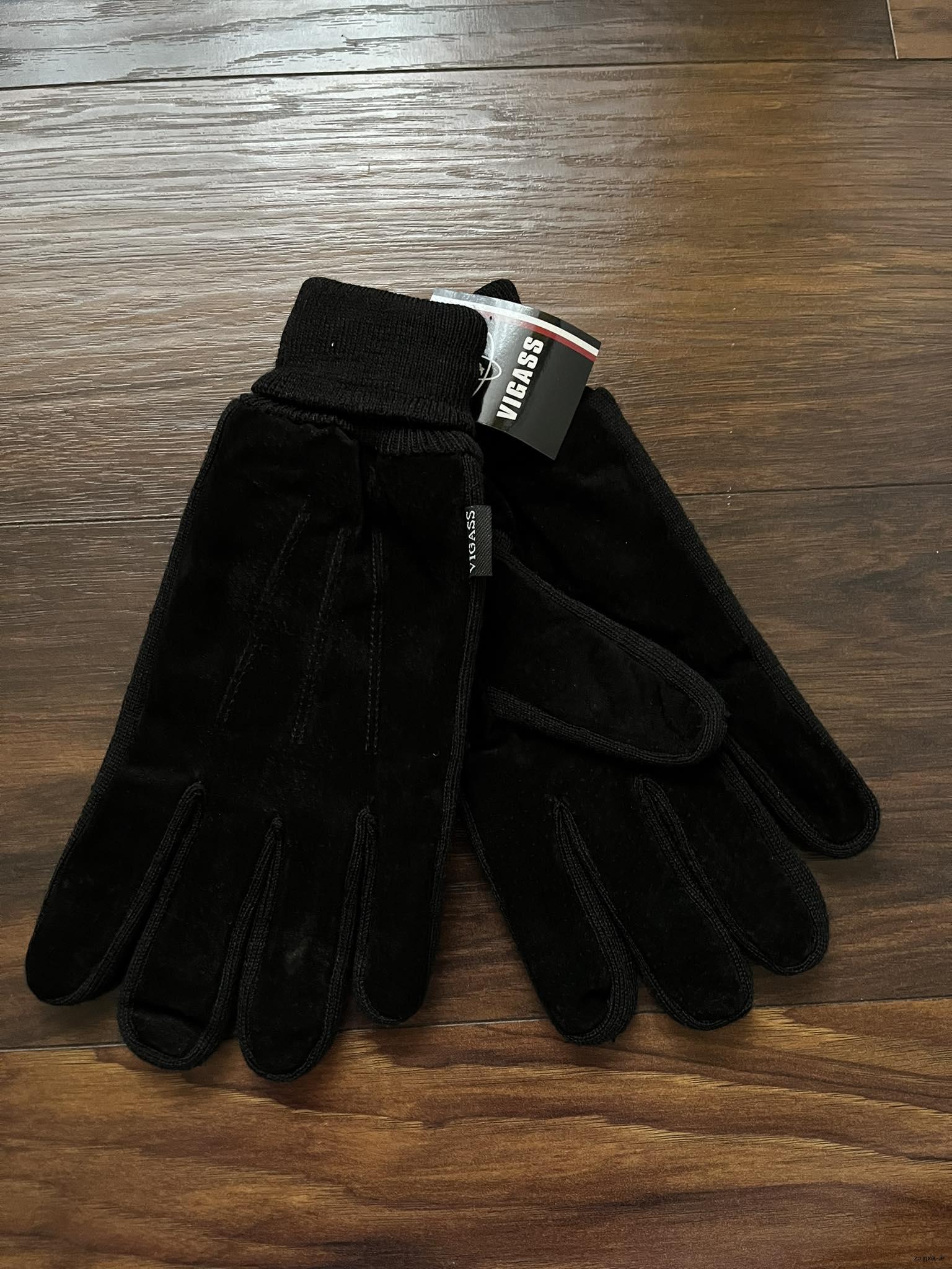 Prstové kožené rukavice dospělé VIGASS vel.: M/L, XL/XXL