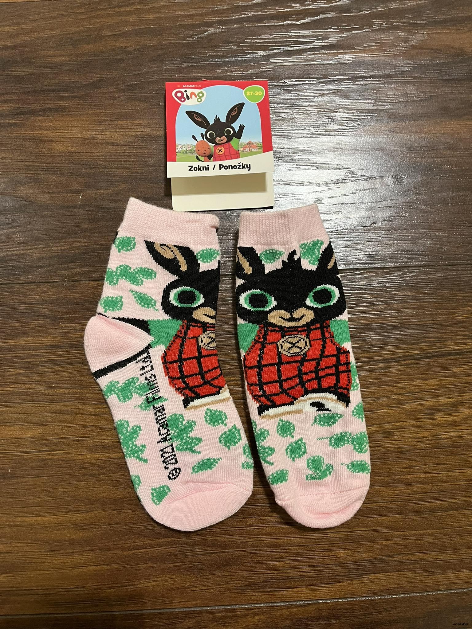  Ponožky BING  vel. 27-30, 31-34